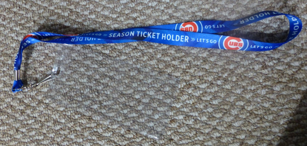 Chicago Cubs 2015 Season Ticket Holder Lanyard