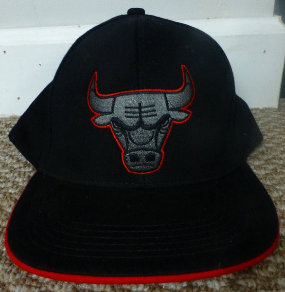 Chicago Bulls Baseball Cap 2013-2014 Black and Red