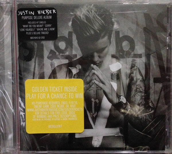 Justin Bieber Purpose Album Deluxe Edition CD