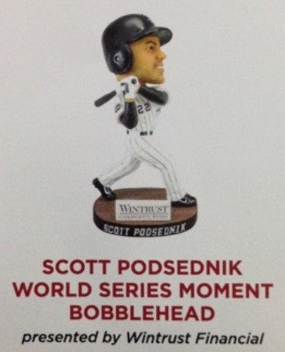 Chicago White Sox Scott Podsednik World Series Bobblehead 2015 SGA