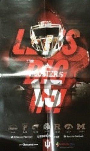 Indiana Hoosiers Football Poster