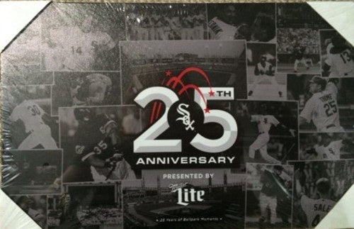 Chicago White Sox 25th Anniversary Commemorative Canvas 2016 STH