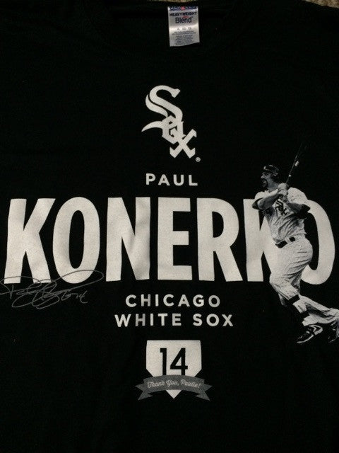 Chicago White Sox T-Shirt Paul Konerko Adult XL 2014 STH